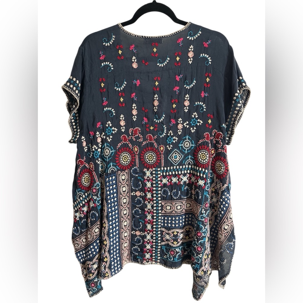 Johnny Was Madhuri Heavily Embroidered Tunic - Picture 4 of 8